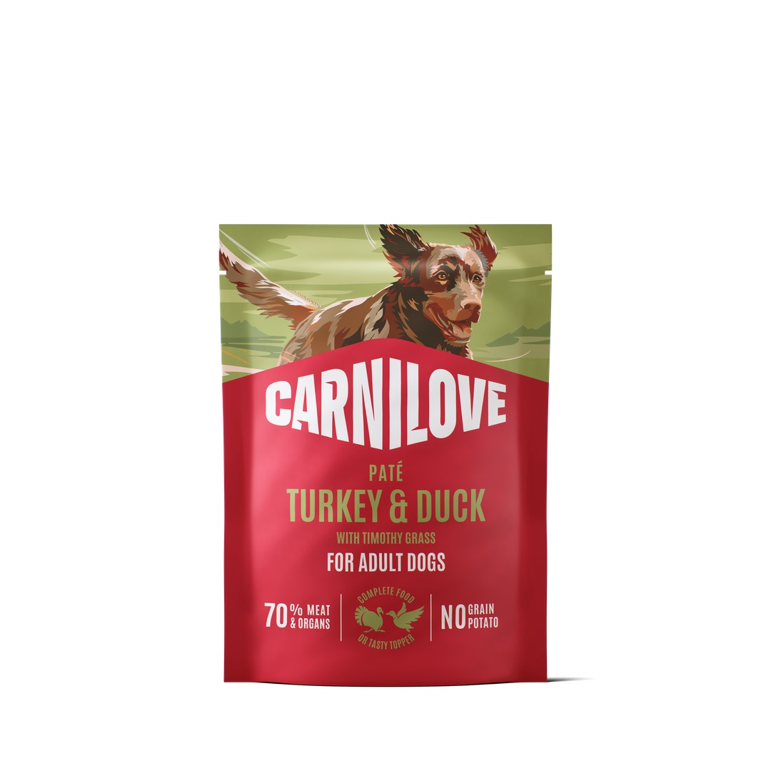 Carnilove Pate Turkey & Duck märgtoit koertele 300g 1 Carnilove Pate Turkey & Duck märgtoit koertele 300g