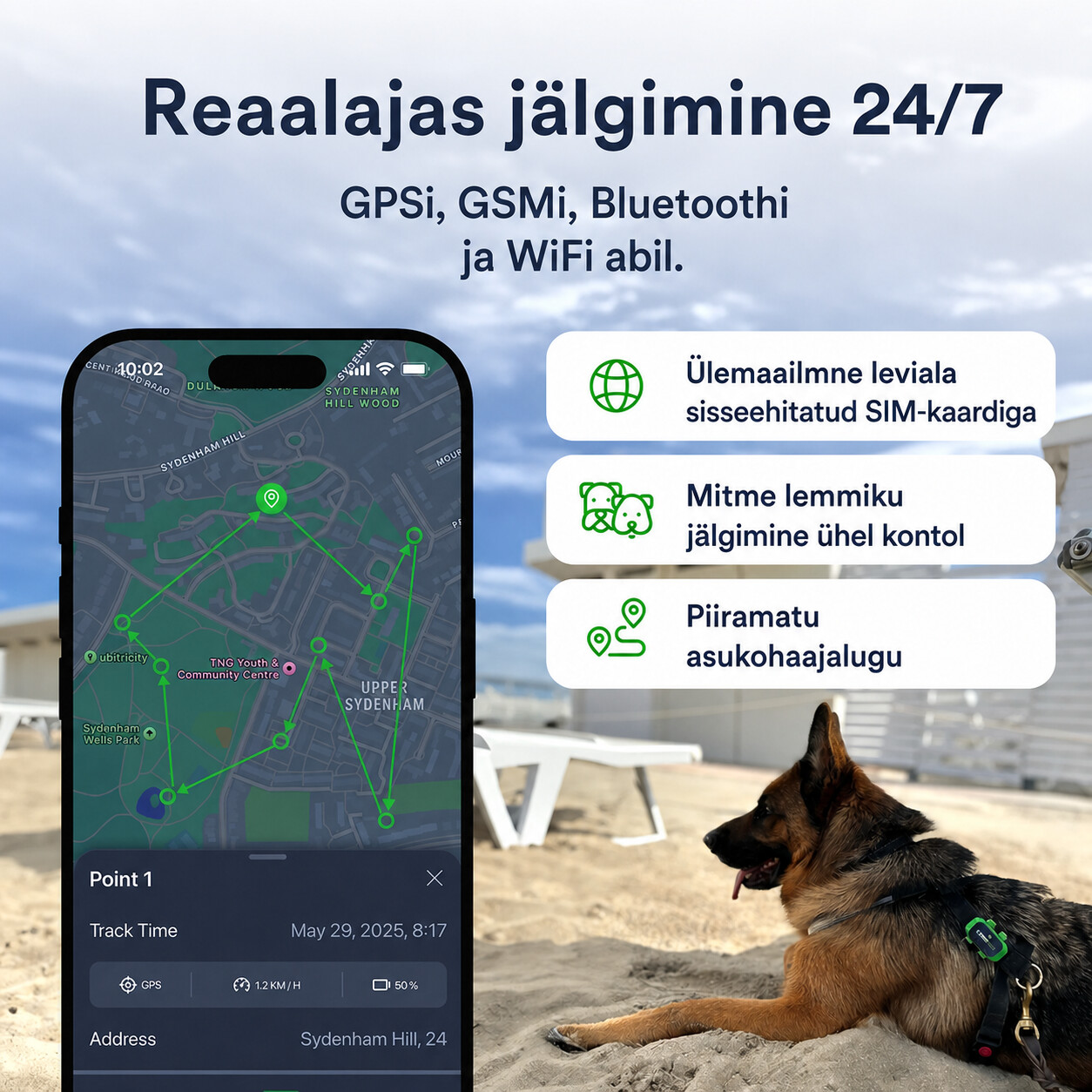 Petloc8 Mini GPS jälgimisseade 5 Petloc8 Mini GPS jälgimisseade - Pilt 5