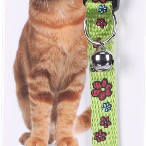 Flamingo Ziggi roheline kaelarihm kassile 20-35cm