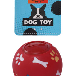 Bubu Pets punane maiusepall koertele 11cm