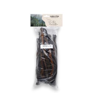 Avaleht 24 Koerustükk kuivatatud veise saba nahaga 25-35cm koerale 1kg