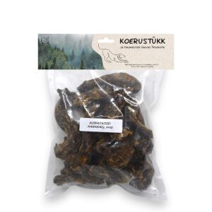 Avaleht 25 Koerustükk kuivatatud kanakael koerale 500g