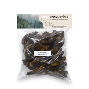 Avaleht 26 Koerustükk kuivatatud kanakael koerale 1kg