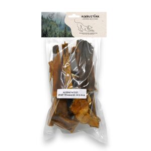 Avaleht 29 Koerustükk kuivatatud veise peanahk 15cm koerale 500g