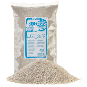 Happet Aragonit 0,5–1,2 mm 3 kg akvaariumi substraat