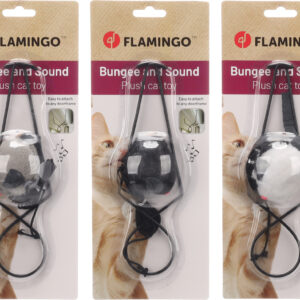Flamingo ukse kĂŒlge riputatav heliga mĂ€nguhiir kassidele mix